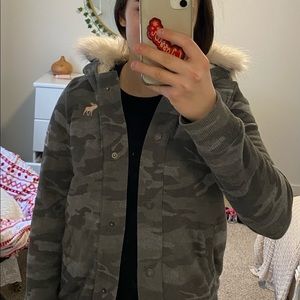 ABERCOMBIE kids girls warm jacket